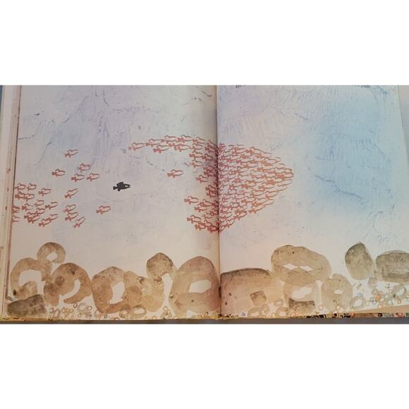 "SWIMMY" By Leo Lionni Pantheon Books NY 1968 Hardcover - Picture 6 of 8